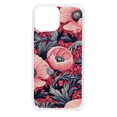 Vintage Floral Poppies Iphone 13 Mini Tpu Uv Print Case