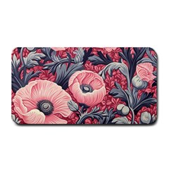 Vintage Floral Poppies Medium Bar Mat