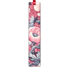 Vintage Floral Poppies Large Book Marks