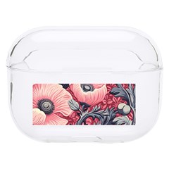 Vintage Floral Poppies Hard Pc Airpods Pro Case