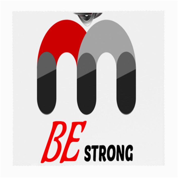 Be Strong Medium Glasses Cloth