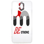 Be Strong Samsung Galaxy S24 Ultra 6.9 Inch TPU UV Case Front