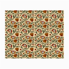 Floral Design Small Glasses Cloth (2 Sides) by designsbymallika
