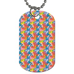 Abstract Pattern Dog Tag (Two Sides)