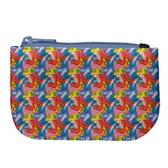 Abstract Pattern Large Coin Purse