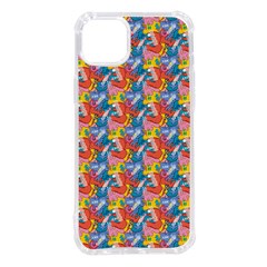 Abstract Pattern iPhone 14 Plus TPU UV Print Case