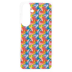 Abstract Pattern Samsung Galaxy S24 6.2 Inch TPU UV Case