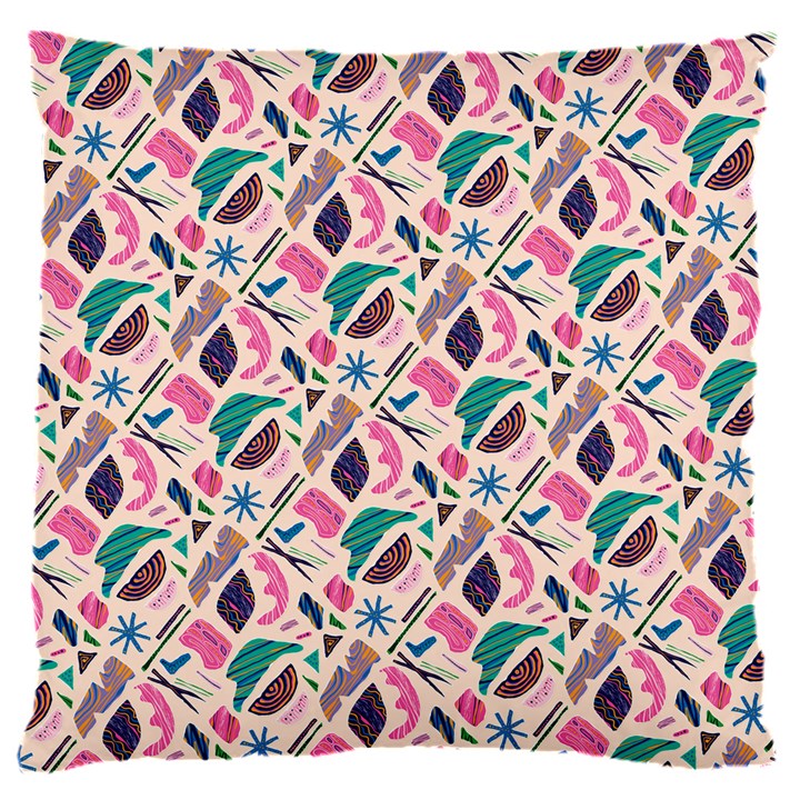 Multi Colour Pattern 16  Baby Flannel Cushion Case (Two Sides)