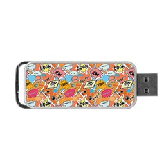 Pop Culture Abstract Pattern Portable Usb Flash (two Sides)