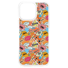 Pop Culture Abstract Pattern Iphone 15 Plus Tpu Uv Print Case by designsbymallika
