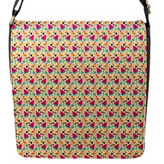 Summer Watermelon Pattern Flap Closure Messenger Bag (s) by designsbymallika