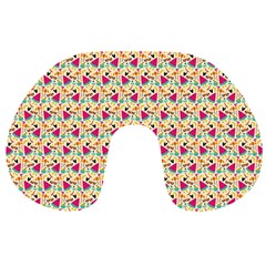 Summer Watermelon Pattern Travel Neck Pillow