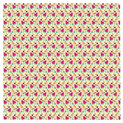 Summer Watermelon Pattern Wooden Puzzle Square