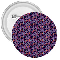 Trippy Cool Pattern 3  Buttons