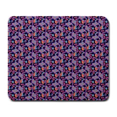 Trippy Cool Pattern Large Mousepad