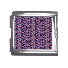 Trippy Cool Pattern Mega Link Italian Charm (18mm)