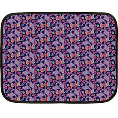 Trippy Cool Pattern Fleece Blanket (Mini)