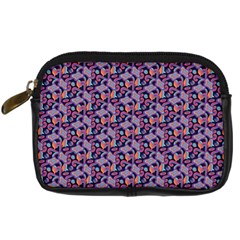 Trippy Cool Pattern Digital Camera Leather Case