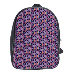 Trippy Cool Pattern School Bag (large)