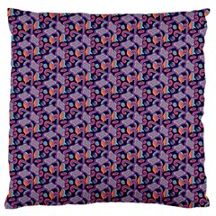 Trippy Cool Pattern Standard Premium Plush Fleece Cushion Case (two Sides)