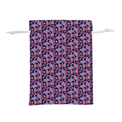 Trippy Cool Pattern Lightweight Drawstring Pouch (S)