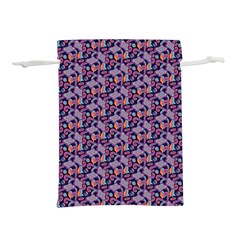 Trippy Cool Pattern Lightweight Drawstring Pouch (L)