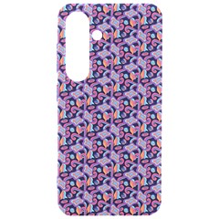 Trippy Cool Pattern Samsung Galaxy S24 6.2 Inch Black TPU UV Case