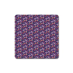 Trippy Cool Pattern Square Magnet