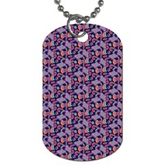 Trippy Cool Pattern Dog Tag (one Side)
