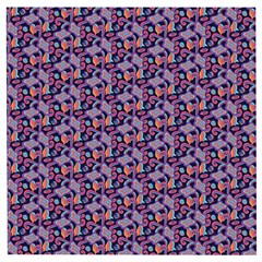 Trippy Cool Pattern Wooden Puzzle Square