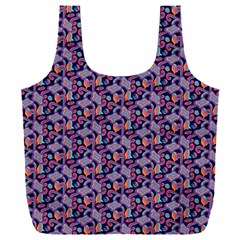 Trippy Cool Pattern Full Print Recycle Bag (xxl)