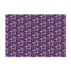 Trippy Cool Pattern Crystal Sticker (a4)