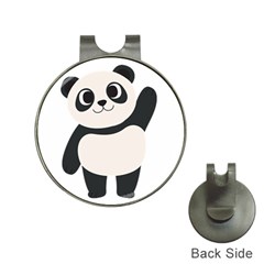 Hello Panda  Hat Clips With Golf Markers by MyNewStor