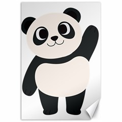 Hello panda  Canvas 20  x 30 