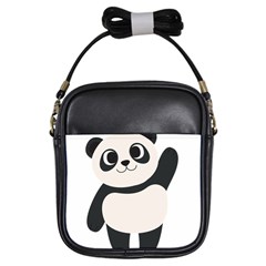 Hello Panda  Girls Sling Bag by MyNewStor