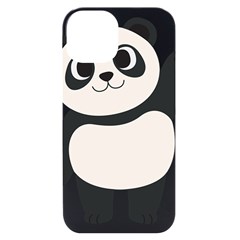 Hello Panda  Iphone 14 Black Uv Print Case by MyNewStor