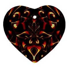 Year Of The Dragon Ornament (heart) by MRNStudios