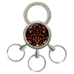 Year Of The Dragon 3-ring Key Chain