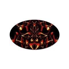 Year Of The Dragon Sticker Oval (10 Pack)