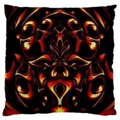 Year Of The Dragon Large Cushion Case (one Side) by MRNStudios