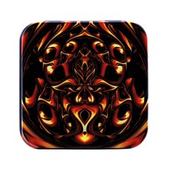 Year Of The Dragon Square Metal Box (black) by MRNStudios