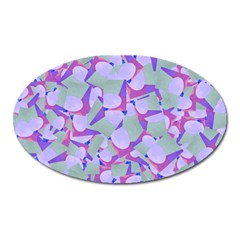 Kaleidoscope Dreams Oval Magnet by dflcprintsclothing