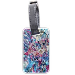 Three Layers Blend Module 1-5 Liquify Luggage Tag (one Side) by kaleidomarblingart