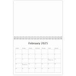 Ttttl Wall Calendar 11 x 8.5 (12-Months) Feb 2025