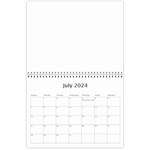 Ttttl Wall Calendar 11 x 8.5 (12-Months) Jul 2024