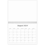 Ttttl Wall Calendar 11 x 8.5 (12-Months) Aug 2024