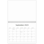 Ttttl Wall Calendar 11 x 8.5 (12-Months) Sep 2024