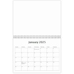 Ttttl Wall Calendar 11 x 8.5 (12-Months) Jan 2025