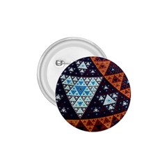Fractal Triangle Geometric Abstract Pattern 1 75  Buttons