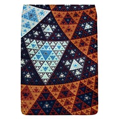 Fractal Triangle Geometric Abstract Pattern Removable Flap Cover (s)